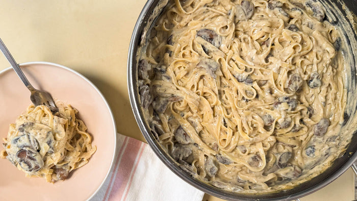 Bottom-Friendly Fettuccini Alfredo