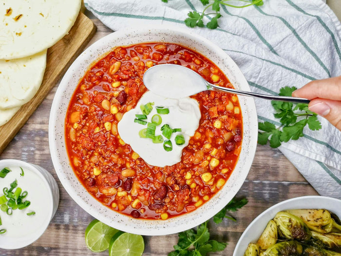 Bottom-Friendly Chili
